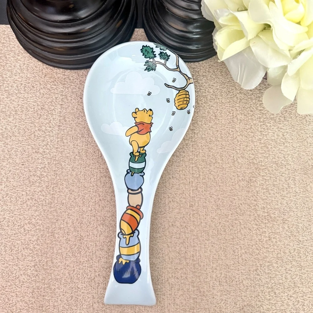 New Disney Winnie The Pooh Ceramic Spoon Rest
